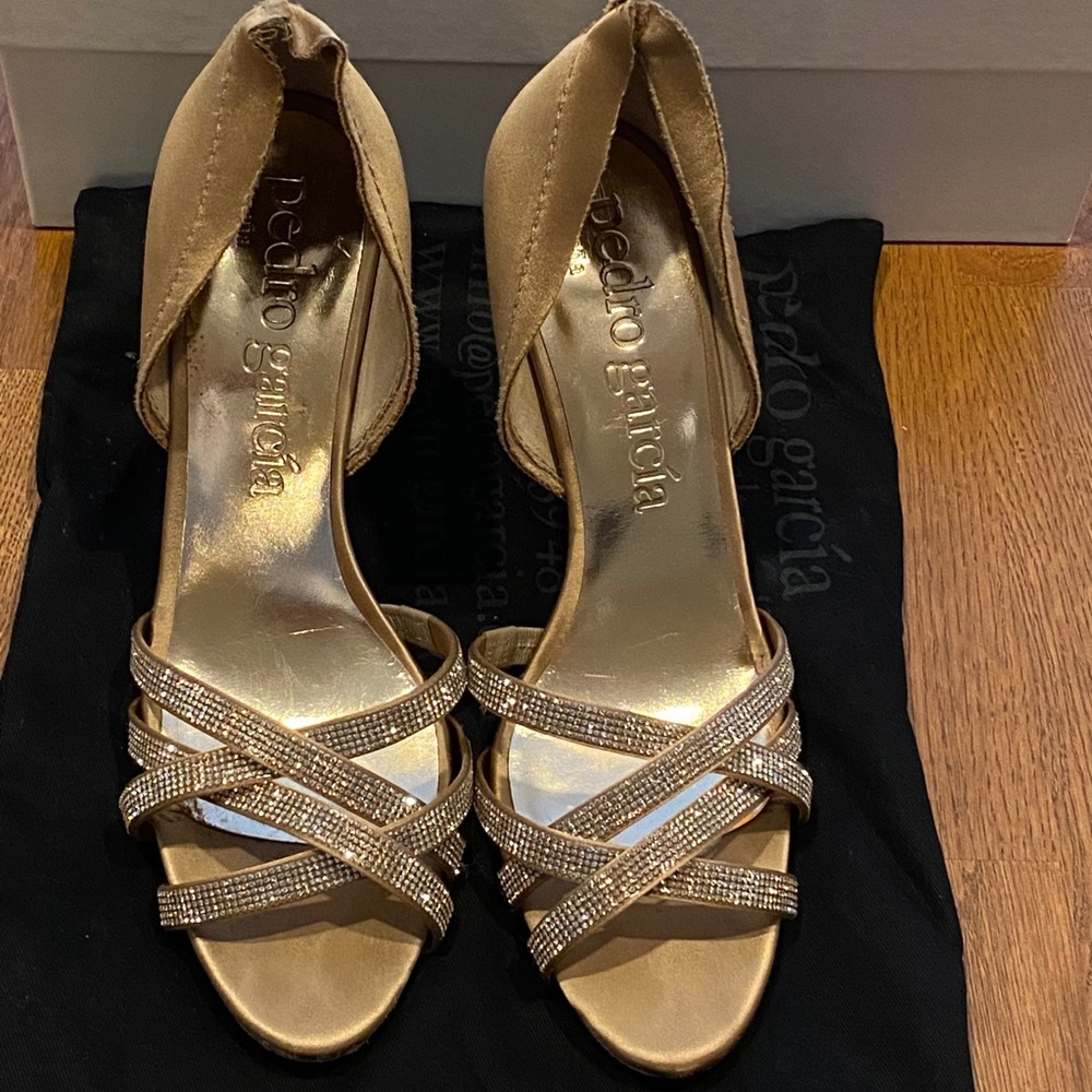 Pedro Garcia Sandals in Gold